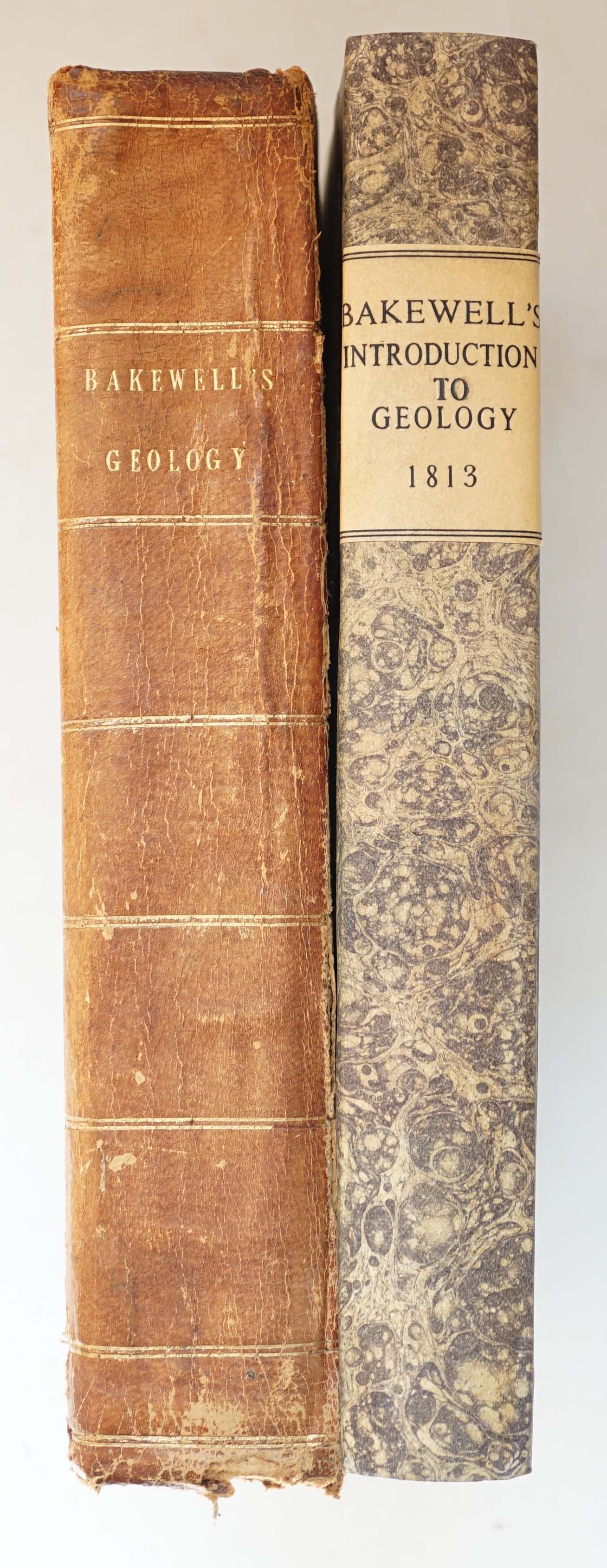 Bakewell, Robert - An Introduction to Geology, Illustrative of the General Structure of the Earth; Comprising the Elements of the Science, and an Outline of the Geology and Mineral Geography of England, 1st edition, 8vo,